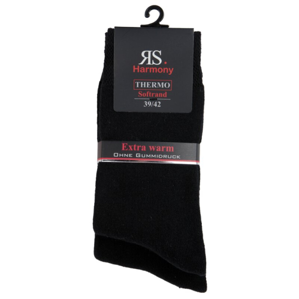 2Paar RS. Harmony 12770 Lady Thermosocken schwarz 35-38., 39-42