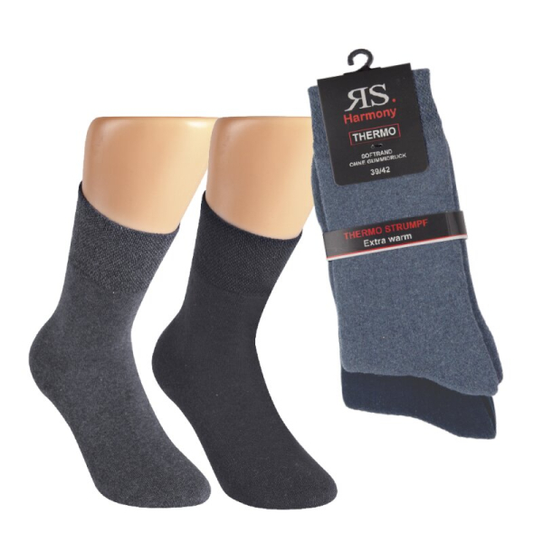 2Paar RS. Harmony 12777 Lady Thermosocken jeans 35-38., 39-42