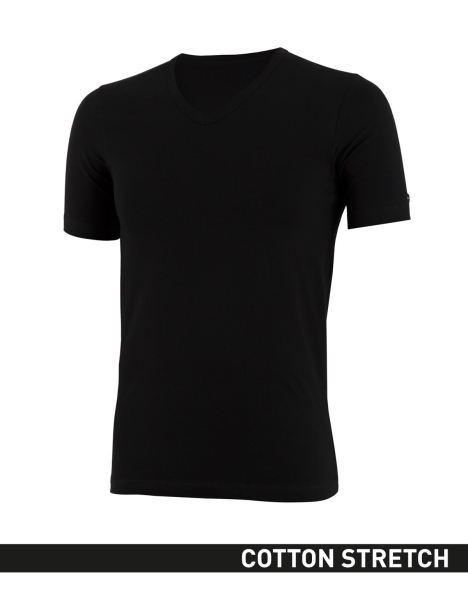 IMPETUS Cotton Stretch UNTERHEMD V-Auschnitt 1/2 Arm 1351021