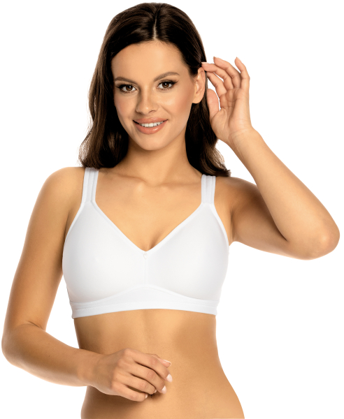 VIANIA 14587 Minimizer Soft BH Komfortträger 80-105, B-E, weiß 100