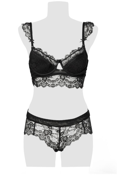 GREY VELVET 15301 Set Bralette & Panty S - XL