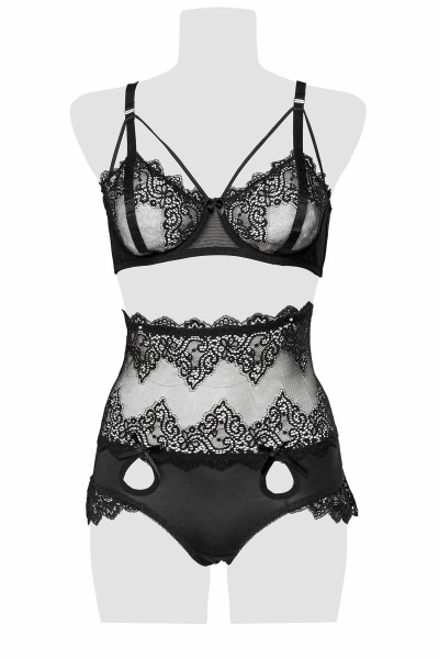 GREY VELVET 15304 Set BH & Slip S - XL