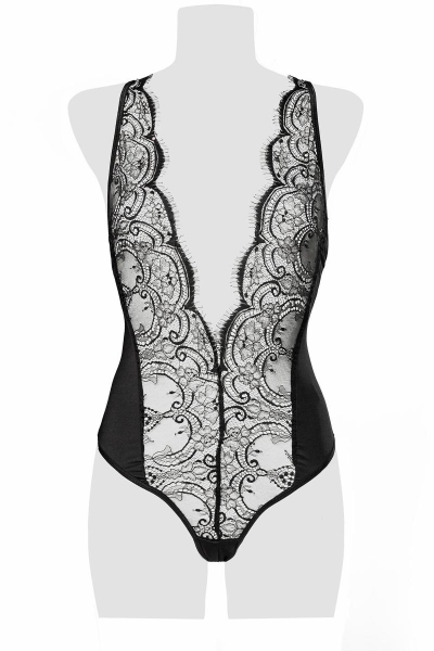 GREY VELVET 15305 Spitzen Body S - XL