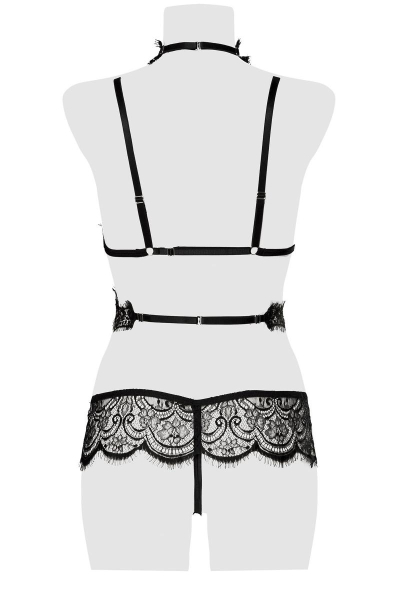GREY VELVET 15312 Set BH & String S - XL