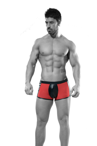 GERONIMO Pant mit Lederoptik und DekorÖsen seitlich S - XXL div. Farben 1840b25