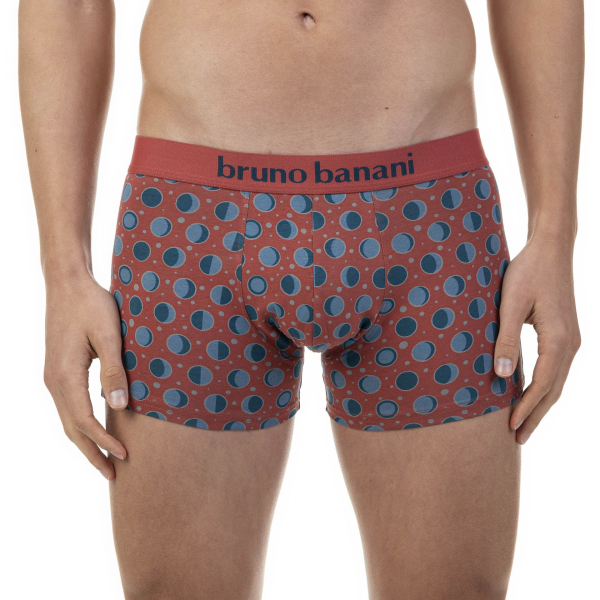 BRUNO BANANI Short 2er Pack MOON PHASE 22012716-4860 rot
