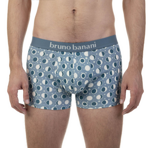 BRUNO BANANI Short 2er Pack MOON PHASE 22012716-4861 steinblau