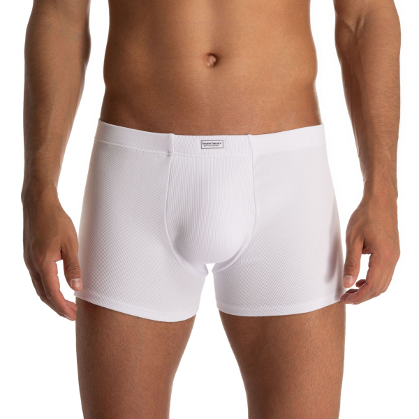 BRUNO BANANI 22012903 Short FINE RIB schwarz / weiß