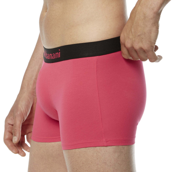 BRUNO BANANI 2er Pack Pant / Short FLOWING S - XXXL magenta schwarz 4785