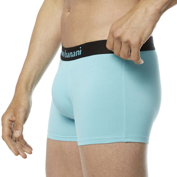 BRUNO BANANI 2er Pack Pant / Short FLOWING S - XXXL eisblau 4788