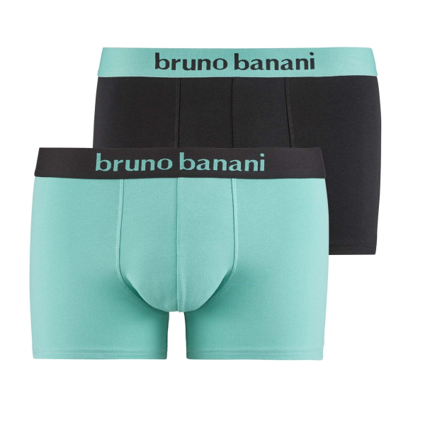 BRUNO BANANI 2er Pack Pant / Short FLOWING S - XXXL seegrün 4790