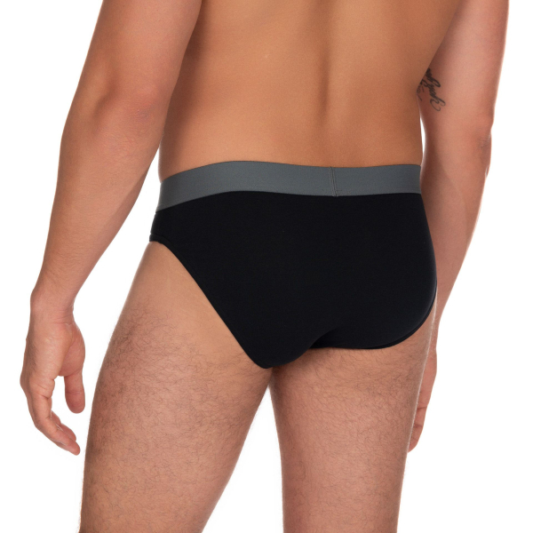 BRUNO BANANI 2er Pack Slip FLOWING S - XXXL mondgrau 3158