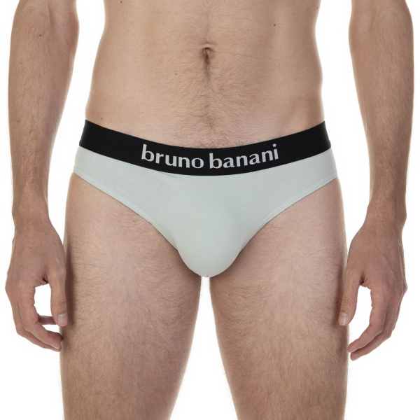 BRUNO BANANI 2er Pack Slip FLOWING S - XXXL gletscher 4856
