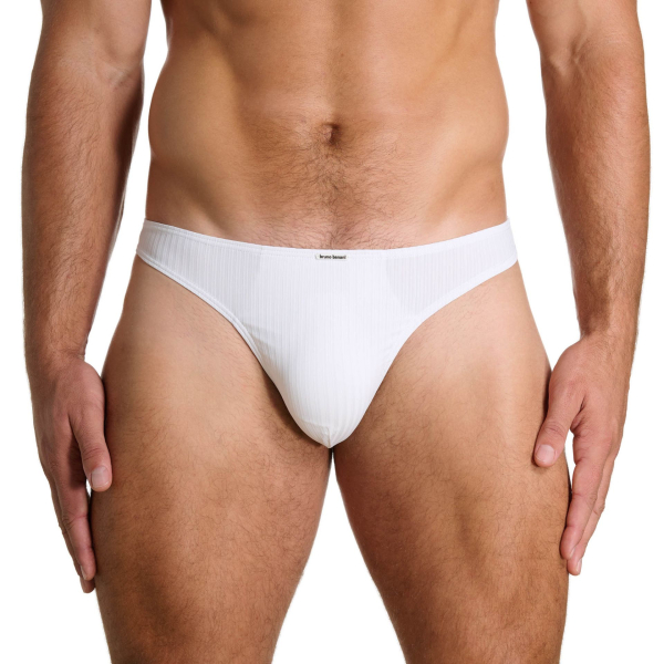 BRUNO BANANI 22042939 String ANTISTRESS schwarz / weiß / anthrazit