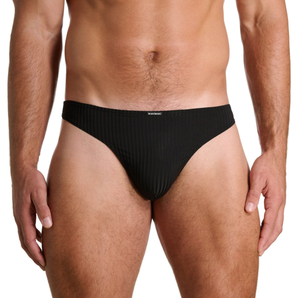 BRUNO BANANI 22042939 String ANTISTRESS schwarz / weiß / anthrazit