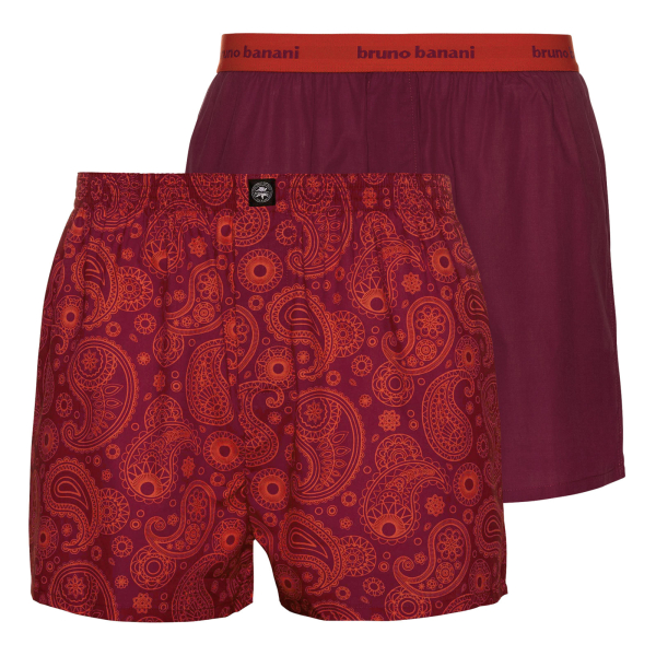BRUNO BANANI 2er Pack Boxershorts OUTLOOK 22012331-4320 lychee 7/XL