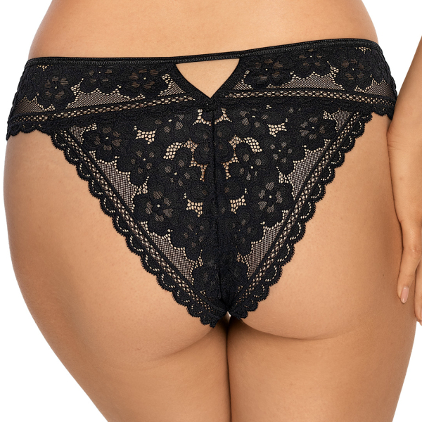 RÓZA 10149 Slip GIZELA schwarz S-XL