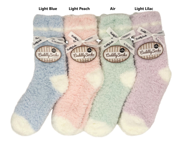 TAUBERT 242179588 KUSCHELSOCKEN 1 Paar FLUFFY in 4 Farben lamb yarn