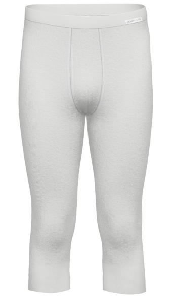 AMMANN 26452 Unterhose 3/4 lang DOPPELRIPP mit Eingriff Gr. 5-8 Baumwolle