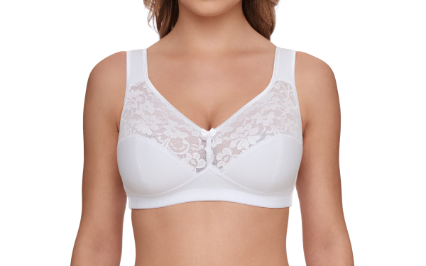 SUSA 2er Pack Soft BH 90D Sonderpreis 27931 ohne Bügel weiß schwarz (215)