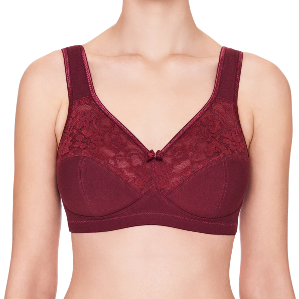 SUSA 2er Pack 95E SONDERPREIS Soft BH 27931 ohne Bügel rubyred twilight (380)