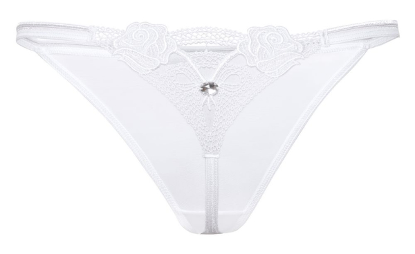 RÓZA 10111 String LEA weiss S-XL