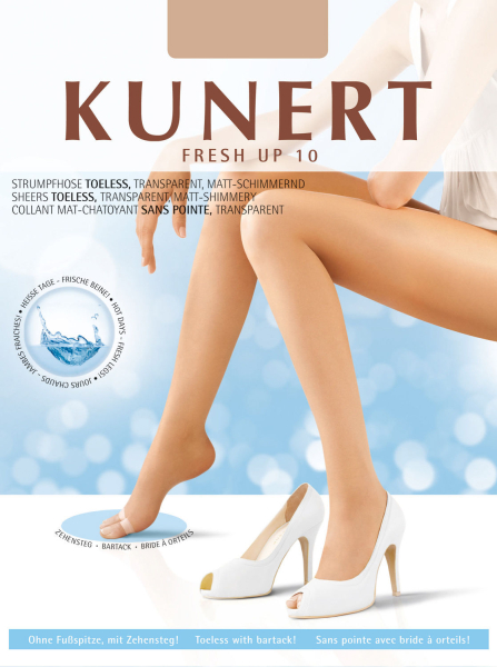 KUNERT Strumpfhose FRESH UP 10 zehenfrei - 304000