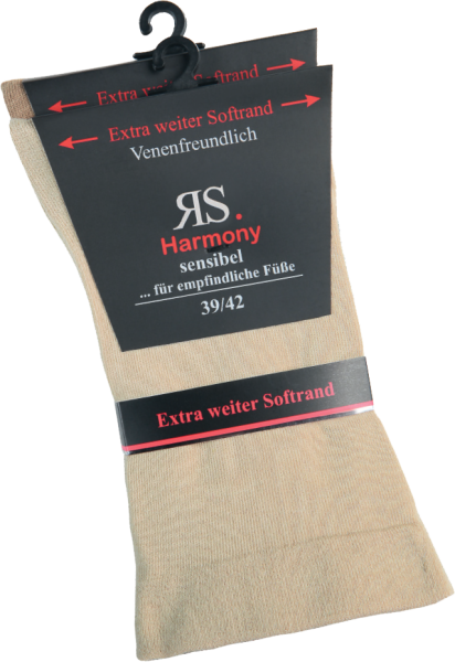10 Paar RS. Harmony 31121 Gesundheitssocken NATURTÖNE 39-42, 43-46