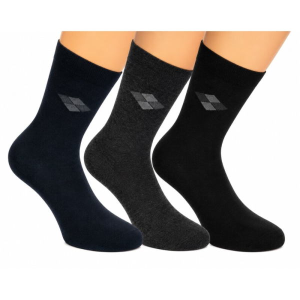 3 Paar RS. Harmony 32204 Herrenstrumpf grau 39-42, 43-46