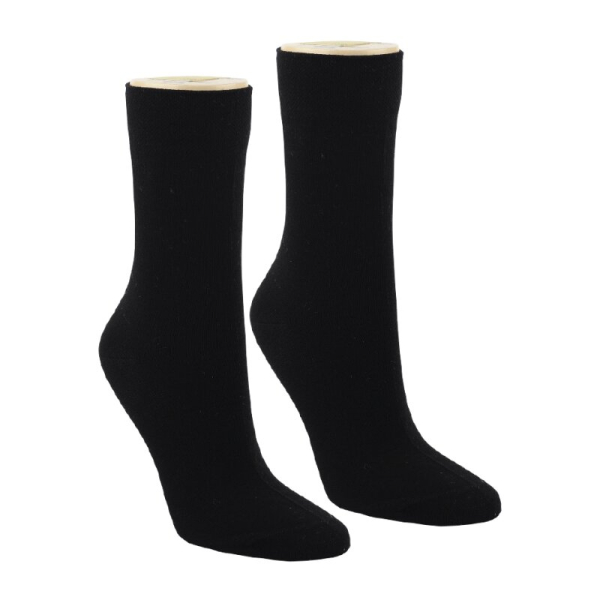 3 Paar RS. Harmony 32525 Herrenstrumpf schwarz 100% Baumwolle 39-42, 43-46