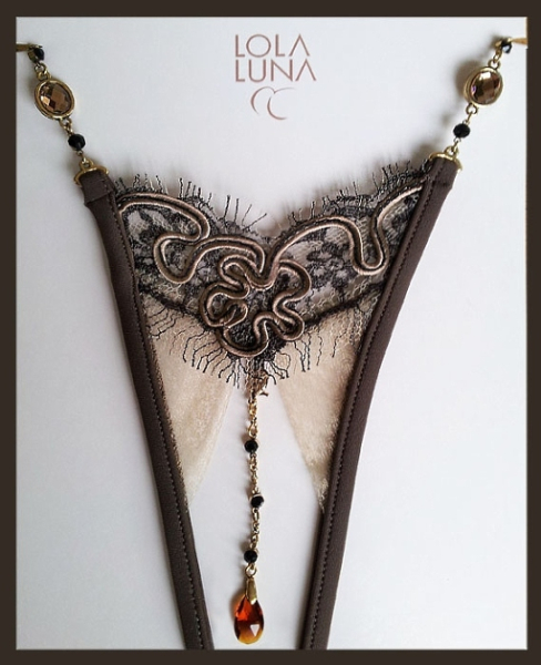 LOLA LUNA String NATACHA open S M L XL