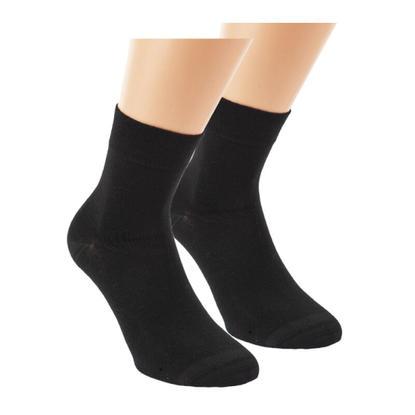 3 Paar RS. Harmony 43008 BAMBUS Socken schwarz 35-38, 39-42, 43-46
