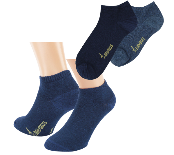 9 Paar RS. Harmony 43023 BAMBUS Sneaker jeanstöne 3 Größen