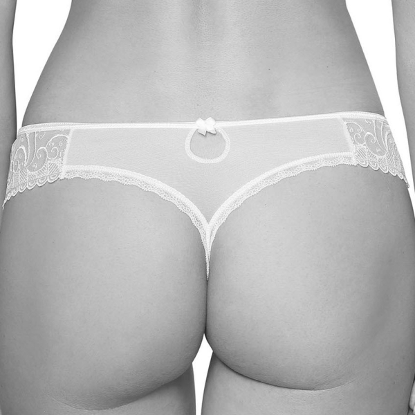 RÓZA 10114 String ANUK weiss S-XL