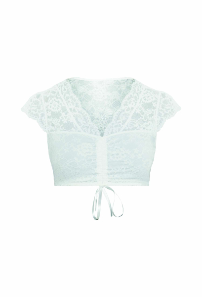 SUSA 5567 Dirndlbluse kurzarm Gr. 30 - 44 ivory 002