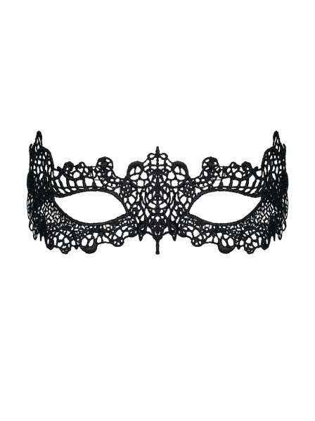 OBSESSIVE Guipure Maske A701 schwarz