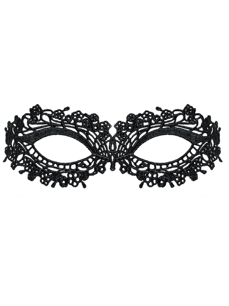 OBSESSIVE Guipure Maske A710 schwarz