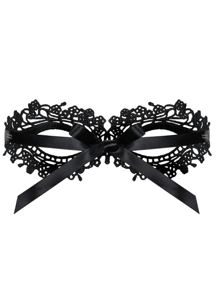 OBSESSIVE Guipure Maske A710 schwarz
