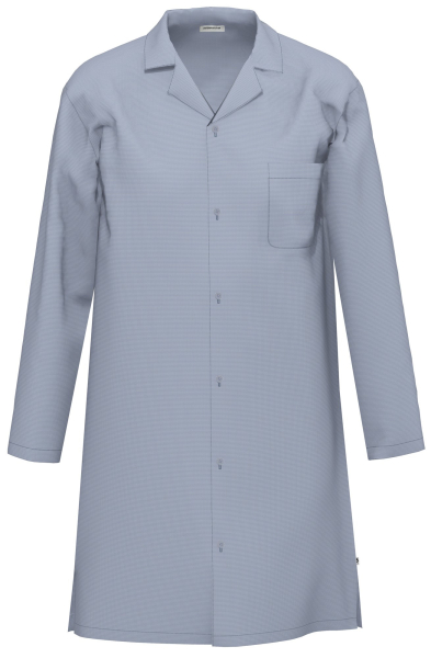SEIDENSTICKER 61010 Herren Nachthemd lang 48-60 night blue 16