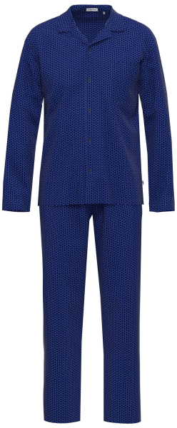 SEIDENSTICKER 61017 Schlafanzug / Pyjama lang 48-60 navy 23