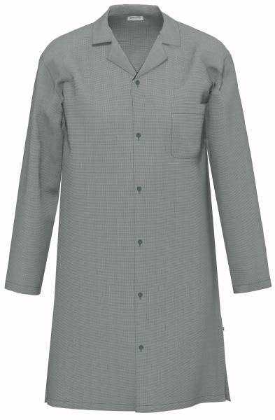 SEIDENSTICKER 61019 Herren Nachthemd lang 48-60 anthrazit 183