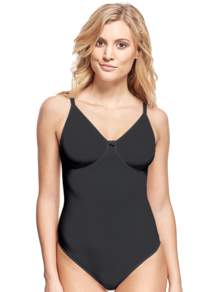 SUSA Body ❤ 6412 ❤ ohne Bügel 75 - 95, B - D weiss schwarz cappuccino