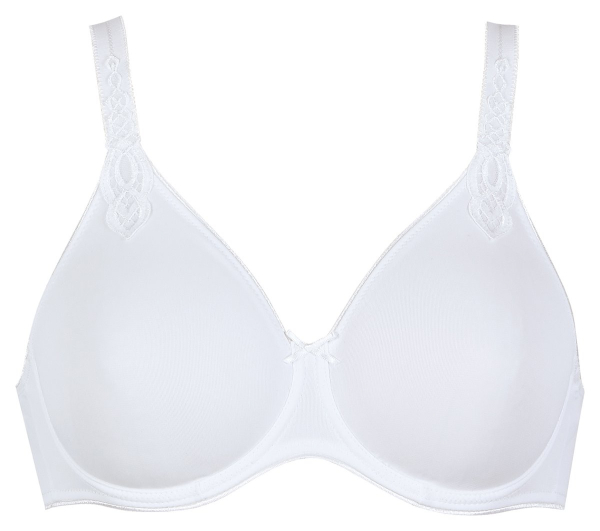 NATURANA 7208 Minimizer Bügel BH mit Schale 75 - 95, B - F weiß schwarz