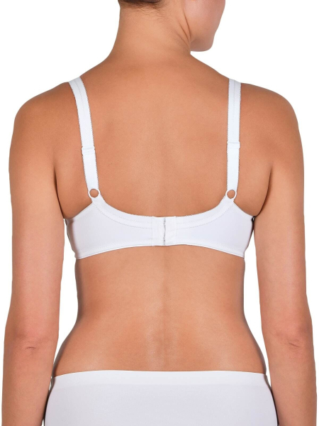 NATURANA 7208 Minimizer Bügel BH mit Schale 75 - 95, B - F weiß schwarz