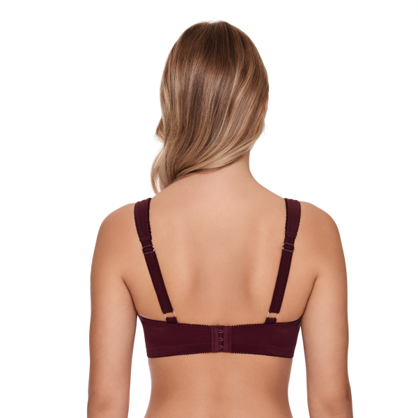 SUSA Soft BH 7395 ohne Bügel 80-110, B-E aubergine (066)