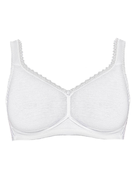 SUSA ❤ Soft-BH 7758 weiss ❤ gemoldet ohne Bügel 75-95, A-E ORGANIC COTTON 003