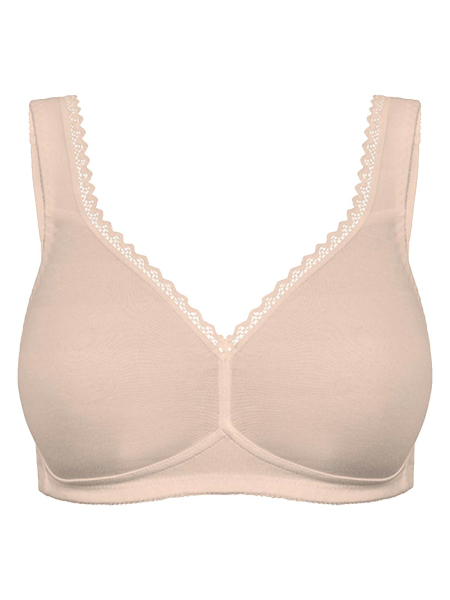 SUSA ❤ Soft-BH 7758 cappuccino ❤ gemoldet ohne Bügel 75-95, A-E ORGANIC COTTON 103