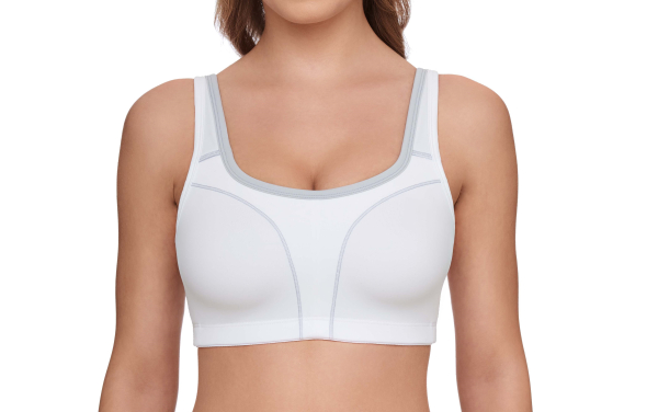 SUSA 85E Sonderpreis Sport BH High Support 7897 ohne Bügel WEISS-GRAU 238