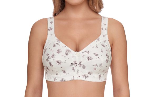 SUSA Soft BH 8001 ohne Bügel 75-120, B-G champagne print (224)