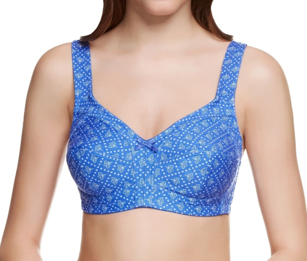 SUSA Soft BH 8086 ohne Bügel 80-120, B-G blue print (299)